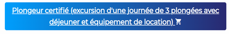 Plongeur certifié (excursion d'une journée de 3 plongées avec déjeuner et équipement de location)